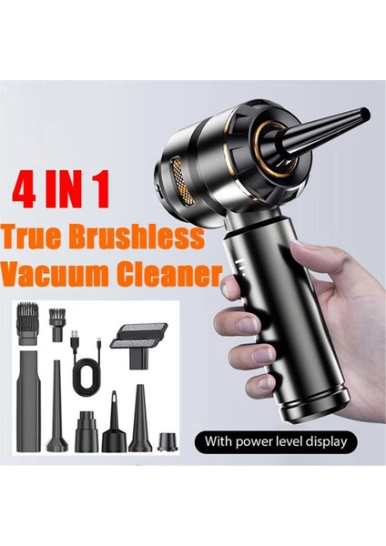 Araba Elektrikli Süpürge Taşınabilir Yüksek Güçlü El Tipi Fırçasız Motor Temizleme Makinesi Hava Toz Alma Makinesi Ev Aletleri Için Gümüş (Yurt Dışından) modelleri