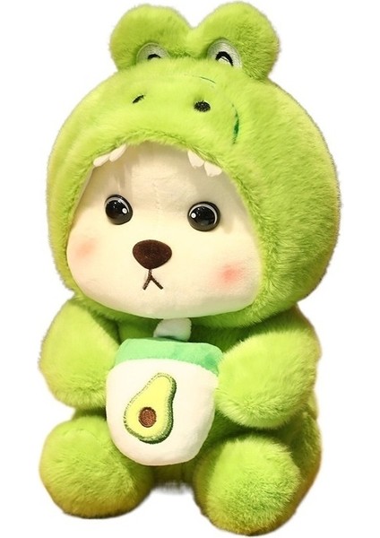 Oyuncak Ayı Çapraz Giyinme Tek Boynuzlu Panda Çocuk Peluş Oyuncak (Yurt Dışından)