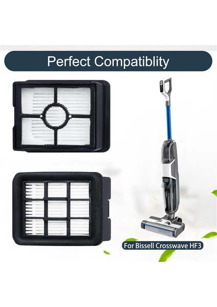 Bıssell Crosswave Hf3 3598N Kablosuz Islak Kuru Elektrikli Süpürge Aksesuarları Için Yedek Hepa Filtreleri (Yurt Dışından) modelleri