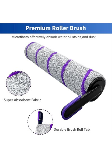 Narwal S20 Pro Islak Kuru Elektrikli Süpürge Aksesuarları Için Yedek Parçalar Hepa Filtreleri ve Mikrofiber Fırça Silindiri Dahildir (Yurt Dışından) modelleri