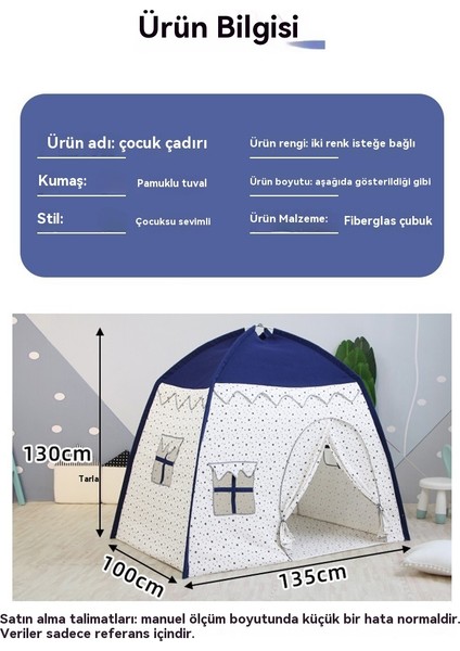 Çocuk Kapalı Kız Küçük Ev Turu Açık Yuvarlak Çadır (Yurt Dışından) indirimleri