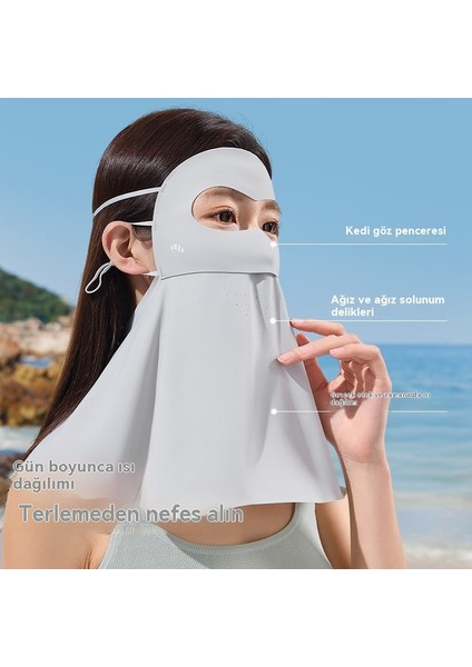 Bayanlar Göz Kornası Soğuk Yüz Güneş Maskesi (Yurt Dışından) indirimleri