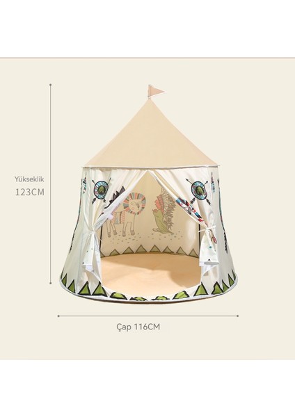 Çocuklar Kapalı Ins Prenses Çocuk Oyun Evi Çadır (Yurt Dışından) indirimleri