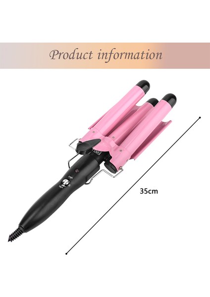 Büyük Dalga Büyük Rulo Üç Çubuk Negatif Iyon Su Oluklu Kıvırma Çubuğu (Yurt Dışından) fırsatları