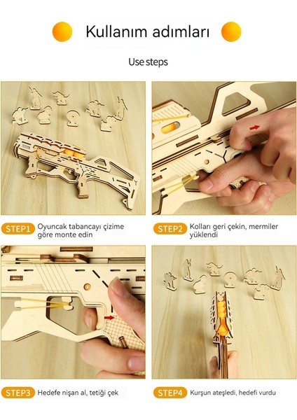 3D Üç Boyutlu Yapboz Ahşap Puzzle Kolaj Oyuncak (Yurt Dışından) fiyatları