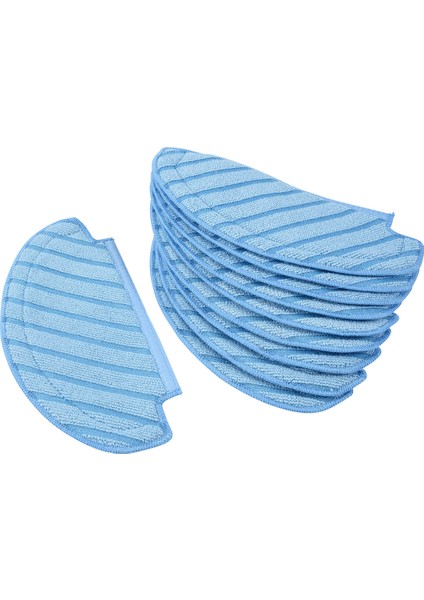 Ecovacs Deebot Ozmo T8 Aıvı T8 Max N8 Pro Plus/ N8 Pro Elektrikli Süpürge Aksesuarları Için 10 Adet Paspas Bezi Temizleme Pedleri (Yurt Dışından)