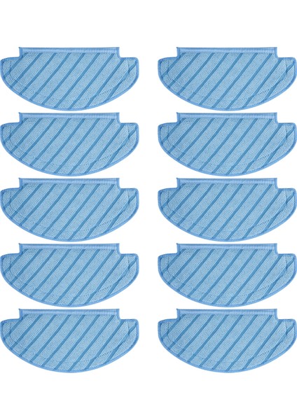 Ecovacs Deebot Ozmo T8 Aıvı T8 Max N8 Pro Plus/ N8 Pro Elektrikli Süpürge Aksesuarları Için 10 Adet Paspas Bezi Temizleme Pedleri (Yurt Dışından) modelleri