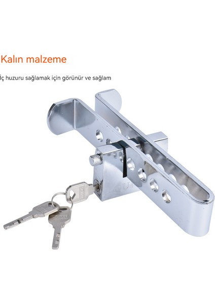 Araba Debriyaj Çok Fonksiyonlu Direksiyon Anti-Debriyaj Freni U-Kilitler (Yurt Dışından) fiyatları