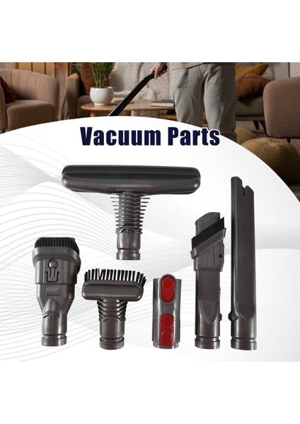 Dyson V11 V10 V8 Absolute/ V8 Animal/ V7 V6, DC59, DC44, Absolute Kablosuz Elektrikli Süpürge Için 6'lı Yedek Parça Paketi (Yurt Dışından)