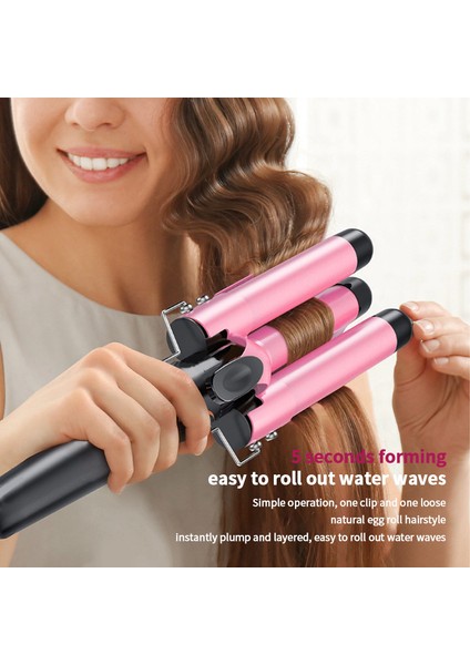 Büyük Dalga Büyük Rulo Üç Çubuk Negatif Iyon Su Oluklu Kıvırma Çubuğu (Yurt Dışından) fiyatları