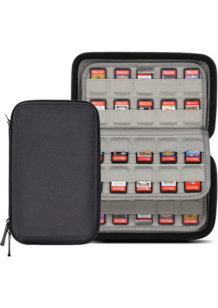 80 Cardog Naylon Malzeme Switch OLED Oyun Kartı Saklama Kutusu Için (Yurt Dışından)