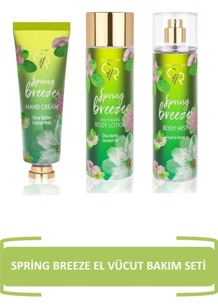 Spring Breezel El Vücut Bakım Seti