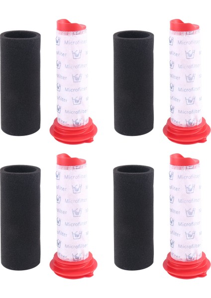 Bosch Athlet El Tipi Elektrikli Süpürge Için 4 Paket Filtre, Bosch BCH6L2560 BCH6L2561BCH6ZOOO Için Filtre (Yurt Dışından)