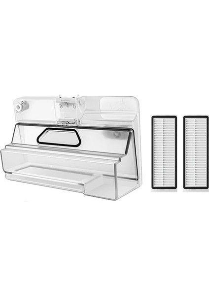 Xiaomi Mijia G1 Mjstg1 Mi Robot Vakum-Mop Essential Vakum Temizleyici Için 2'si 1 Arada Su Tankı Toz Kutusu Aksesuarları (Yurt Dışından)