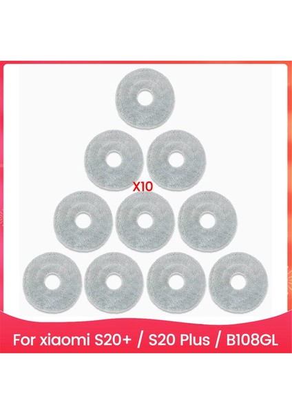 Xiaomi Robot Süpürge S20+ / S20 Plus / B108GL Parça Aksesuarları Paspas Bezi Yedek Parçası (Yurt Dışından)