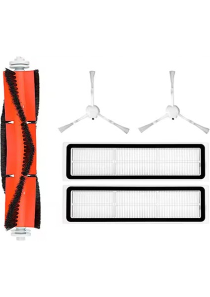 Dreame D9, D9 Max, L10 Pro Robot Vakum Silindiri Yan Fırça Hepa Filtresi Ultra Dayanıklı Aksesuarlar Için 5 Adet (Yurt Dışından) fiyatları