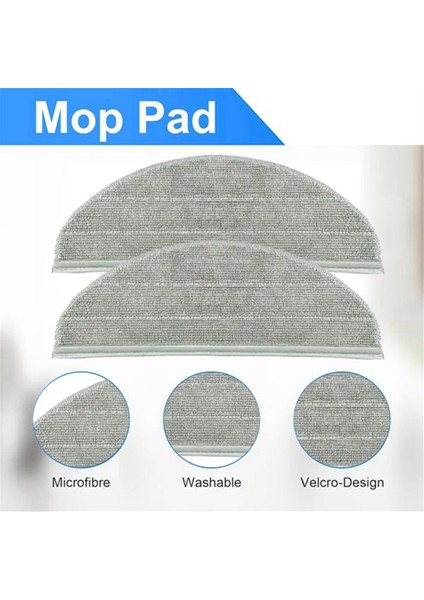 Redroad G10 Için 4 Adet Paspas Bezi Pedleri Viomi Alpha 3 VXVC25/MJSTP Elektrikli Süpürge Yedek Parçaları (Yurt Dışından) fırsatları