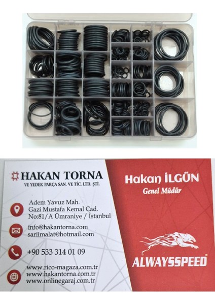 -RICO-447 Parça O-Ring Seti Yağ ve Yakıt Conta Seti fiyatları