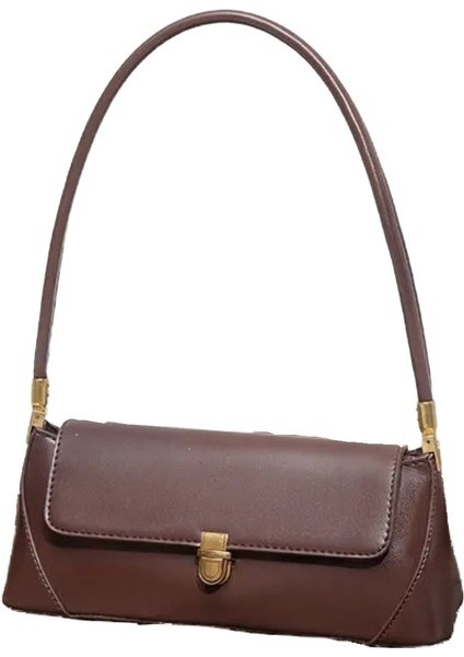Retro Baget Koltuk Altı Çok Yönlü Omuz Crossbody Çantası (Yurt Dışından)