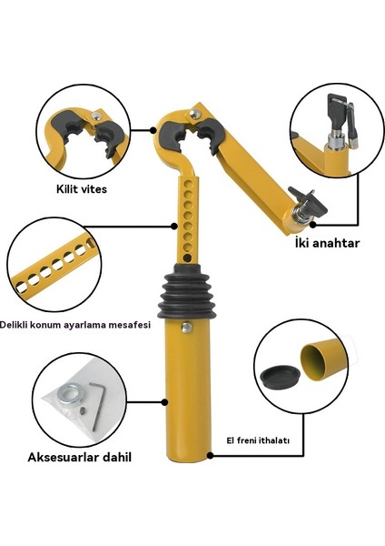 Araba Vites El Freni Ayarlanabilir Vites Kilidi (Yurt Dışından) fırsatları