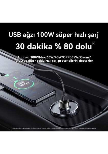 Açık Araba Cep Telefonu 30W Şeffaf Invertör (Yurt Dışından)