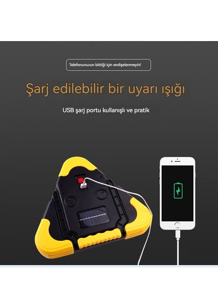 Güneş Sürüş Güvenliği Acil Araç Üçgen Uyarı Paneli (Yurt Dışından) fiyatları