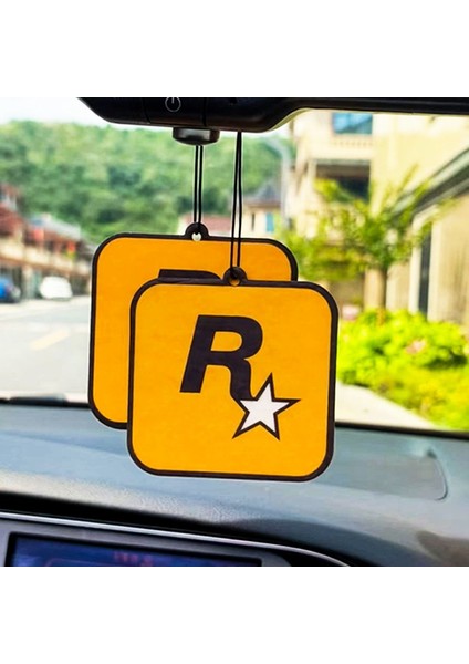 Kokulu Süslemeli Araba Kartı Uzun Ömürlü R Yıldız Tütsü (Yurt Dışından)