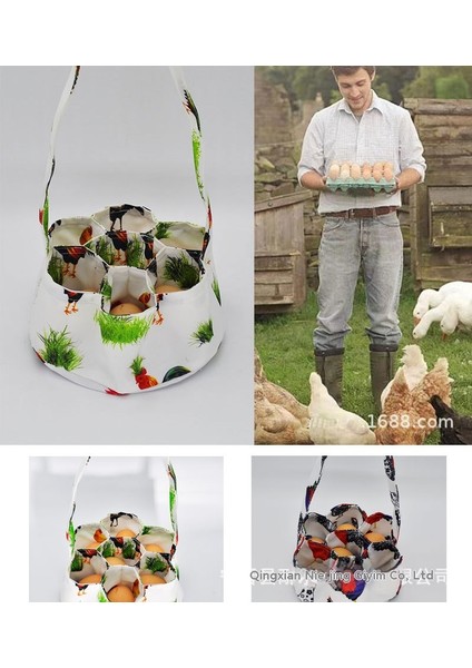 7 Delikli Ev Hanımı Çiftlik Bahçesi Yumurta Toplama Çantası (Yurt Dışından) modelleri