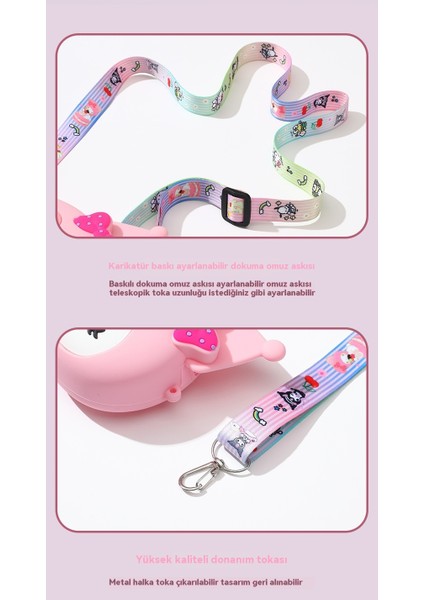 Çizgi Film Çocuk Stereo Kulomi Silikon Çapraz Parça Bozuk Para Cüzdanı (Yurt Dışından) fiyatları