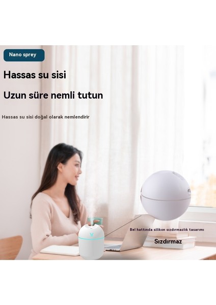 Mini Yoğun Sis USB Hava Nemlendirici Ev Küçük Masaüstü Nemlendirici Akıllı Araba Dekorasyon Aromaterapi Makinesi (Yurt Dışından) modelleri