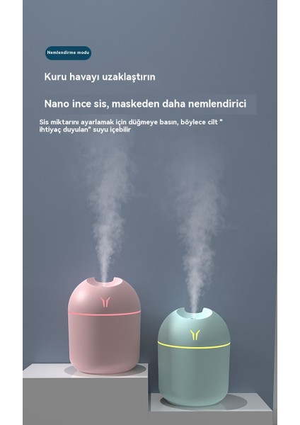 Mini Yoğun Sis USB Hava Nemlendirici Ev Küçük Masaüstü Nemlendirici Akıllı Araba Dekorasyon Aromaterapi Makinesi (Yurt Dışından) fırsatları