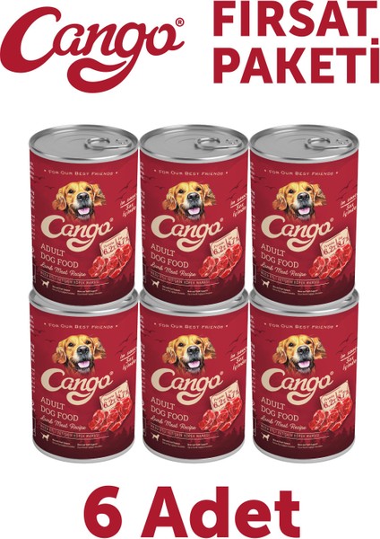 Yetişkin Yaş Köpek Maması Kuzu Etli 415GR 6lı