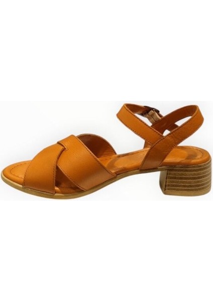 Kadın Topuklu Sandalet Taba - 39 fırsatları