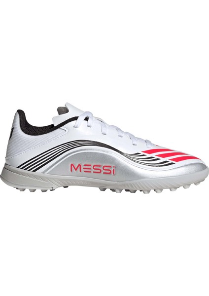 F50 Messi League Çocuk Beyaz Halı Saha Ayakkabısı (JP7456)