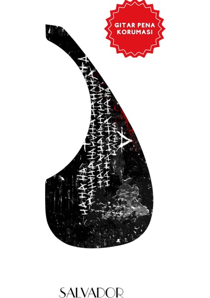 Pickguard Akustik Gitar Kendinden Yapışkanlı (Pena Korumalığı) fiyatları