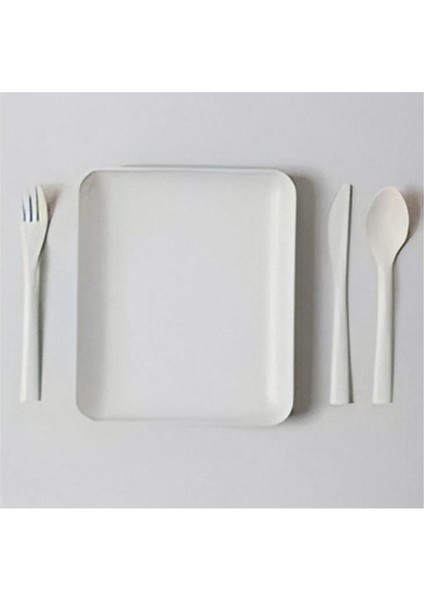 Gri 6 Kişilik 32 Parça Piknik Seti, plastik bardak ve çatal, kaşık, bıçak detaylı indirimleri