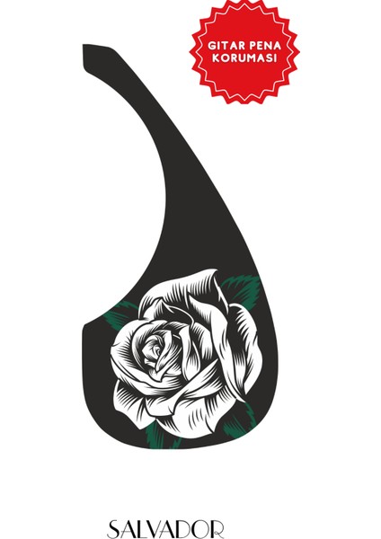 Pickguard Akustik Gitar Kendinden Yapışkanlı (Pena Korumalığı) fiyatları