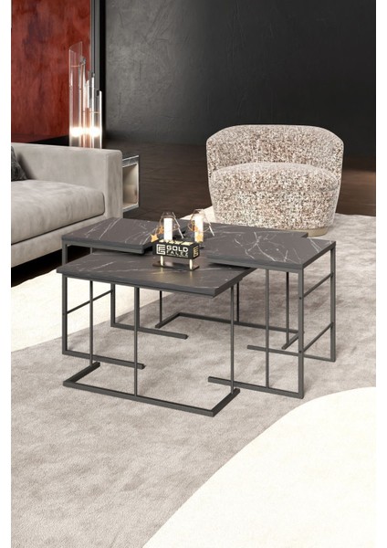 Orta Sehpa ve Zigon Sehpa Solo Set Bendir