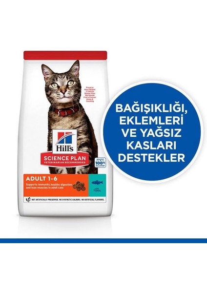 Hills Adult Ton Balıklı Yetişkin Kedi Maması 1.5 kg fiyatları