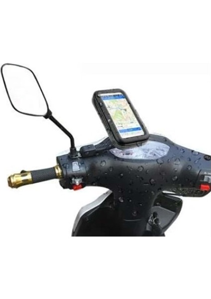 a JX-100 Su Geçirmez Bisiklet Motorsiklet Atv Motosiklet Telefon Tutucu Tutacağı fiyatları