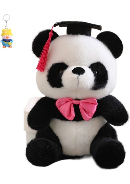 Doktor Şapkası Giyen Panda Bebek Panda Bebek Peluş Oyuncak Dev Panda Bebek (Yurt Dışından)