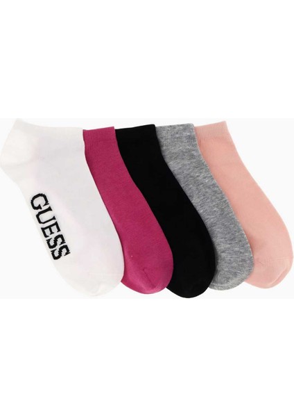 5pack Logo Yazılı Cotton Çorap