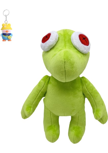 Küçük Runmo Yeşil Çıkıntı Gözlü Küçük Canavar Peluş Oyuncak Bebek (Yurt Dışından)
