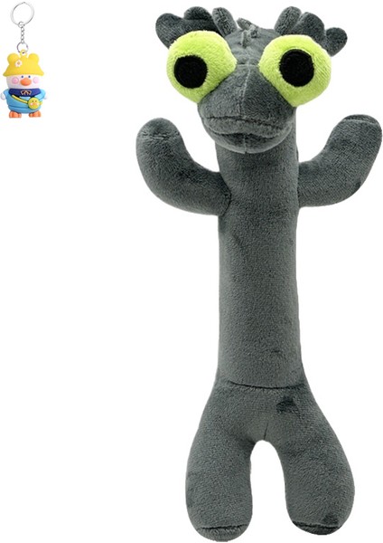 Toothless Dancing Dans Gri Büyük Gözlü Dişsiz Peluş Bebek (Yurt Dışından)