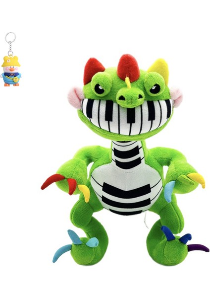 Pianosaurus Plush Poppy 4 Oyun Piyano Dinozor Peluş Oyuncak Bebek Bebek (Yurt Dışından)