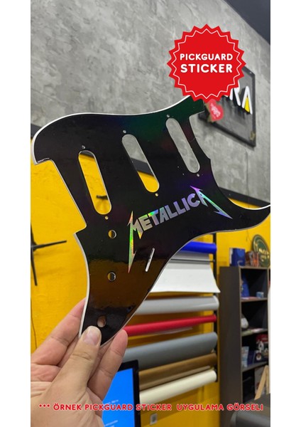 Strat Kasa Elektro Gitar Sss Pickguard Sticker modelleri