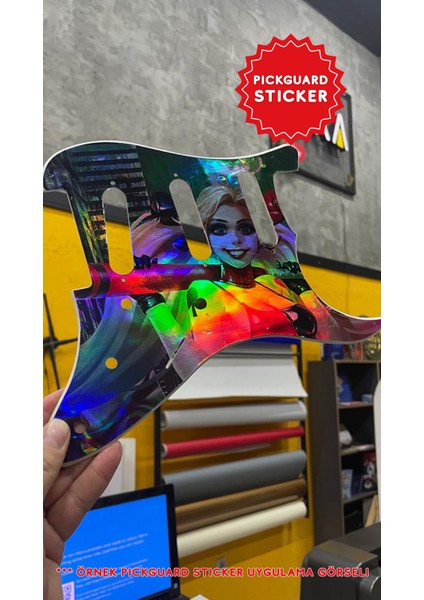 Strat Kasa Elektro Gitar Sss Pickguard Sticker modelleri