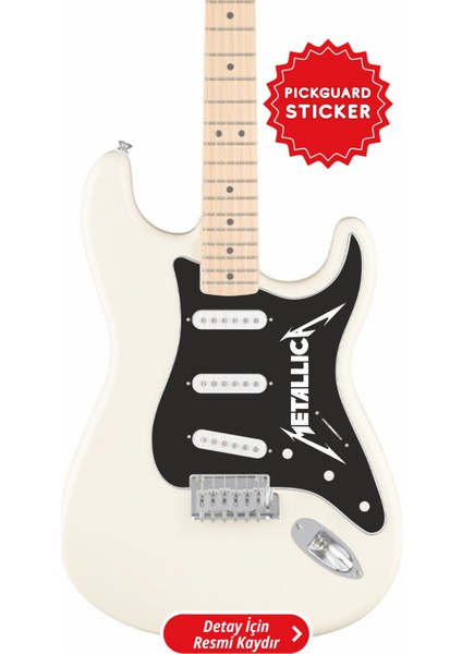 Strat Kasa Elektro Gitar Sss Pickguard Sticker