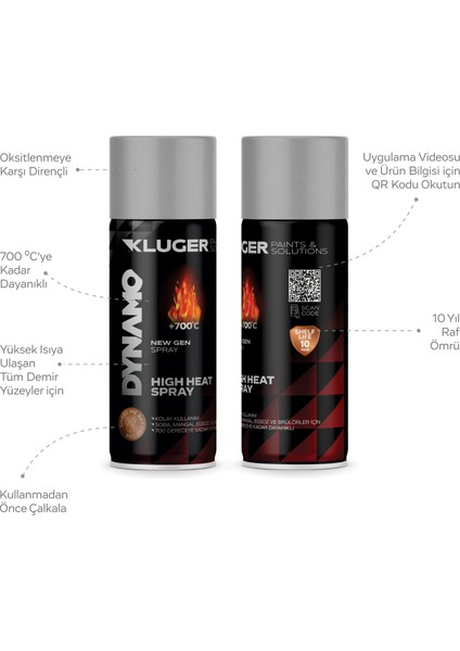 Isıya Dayanıklı Gümüş Sprey Boya 508 fiyatları