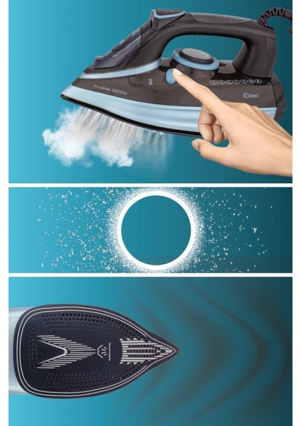 KSI-6347 Akıllı Buharlı Ütü 3200 W